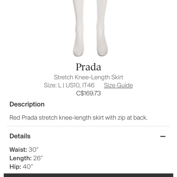 PRADA Skirt - Picture 4 of 4